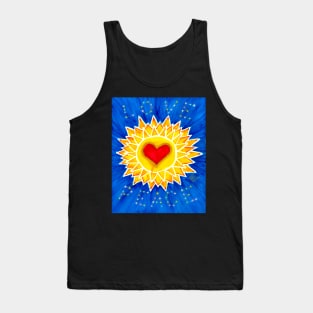 Love and peace mandala Tank Top